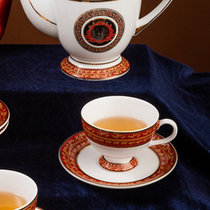 Service à thé vintage en céramique 820ML-Style Lac Hong/Porcelaine de luxe | Prix direct du fabricant-Long Phuong Group - Product Image 6