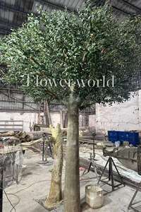 Personnalisé 10 pieds à feuilles persistantes géant méditerranéen olivier sur mesure faux fruits artificiels pour la décoration de l'hôtel pour l'obtention du diplôme - Product Image 5