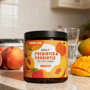 HDK Probiotic Gummy per la Salute Digestiva, Supporto Immunitario, Integratore Alimentare per Bambini e Adulti, Gusto Frutta, Benessere Intestinale - Product Image 2