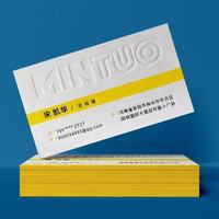 Cartes de visite personnalisées en carton avec impression numérique et gaufrage à chaud, logo de luxe, image de marque d'entreprise