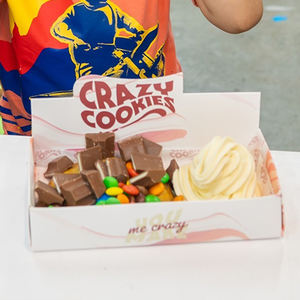 Carton biodégradable Conception Personnalisée Logo Snack Chocolat Barre Protéine de Lactosérum Emballage Comptoir Présentoir - Product Image 3