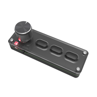 Clavier mécanique Macro silencieux en silicone sans produits chimiques nocifs, 3 touches, 1 bouton, blanc - L06A H287 Fabriqué en Chine