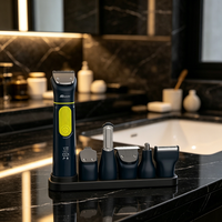 Tondeuse Électrique Nez et Barbe Anbolife pour Hommes, 1200 mAh, Kits de Toilettage, Étanche IPX6, Usage Domestique