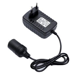 Montaje en <span class=keywords><strong>pared</strong></span> 110V <span class=keywords><strong>220V</strong></span> UE EE. UU. Reino Unido <span class=keywords><strong>enchufe</strong></span> estándar <span class=keywords><strong>12V</strong></span> 2A 3A hembra encendedor de cigarrillos de <span class=keywords><strong>coche</strong></span> AC DC <span class=keywords><strong>adaptador</strong></span> de corriente herramientas eléctricas - Product Image 1