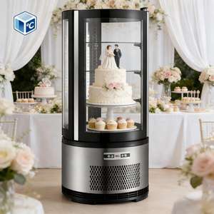 Vitrine Réfrigérée Commerciale Haut <span class=keywords><strong>de</strong></span> Gamme pour Gâteaux avec Dégivrage Automatique - Product Image 3