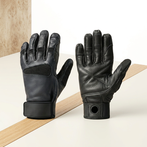 Gants de rappel en corde, robustes, tactiques, renforcés, antidérapants, pour l'escalade, la randonnée, le sauvetage, professionnels, résistants aux coupures, en cuir - Product Image 2