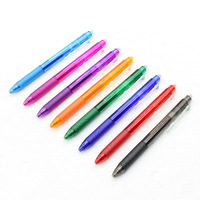 Stylos à gel magiques effaçables à la chaleur à faible quantité minimale de commande 0.7MM en plastique coloré avec logo de marque pour la papeterie et les fournitures scolaires