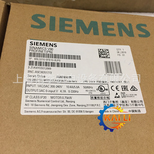 เซอร์โวไดรฟ์ Siemens V90 รุ่น 6SL32105FE120UA0 กำลังไฟ 7.8 กิโลวัตต์ ระดับการป้องกัน IP20 ตัวควบคุมมอเตอร์ - Product Image 5