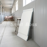 Panel de Pared de PVC de 18 Pulgadas de Ancho, Impermeable, para Lavaderos de Autos/Granjas de Cerdos, Fácil de Limpiar, Marca Small Boss, Exportación a Canadá