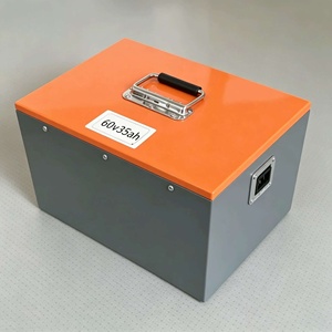 Batería de <span class=keywords><strong>Litio</strong></span> LiFePO4 de <span class=keywords><strong>Carga</strong></span> Rápida de 60V 35Ah para Bicicleta Eléctrica de Reparto, IP65 Resistente a Salpicaduras, 3000 Ciclos - Product Image 1