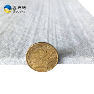 ผ้าสิ่งทอโพลีเอสเตอร์ PP ป้องกันรังสียูวี80- 500กรัมผ้าใยสังเคราะห์ที่เจาะรูผ้าใยสังเคราะห์สำหรับเสริมโครงสร้างถนน - Product Image 6