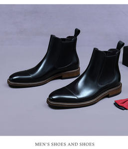 ASTON M.JAZZ 2025 Zapatos Casuales de Alta Calidad, Nuevos, de Piel Vacuna, Estilo Europeo, para Hombre, de Negocios, Trabajo, Moda, Botines Cortos con Cordones Antideslizantes - Product Image 6