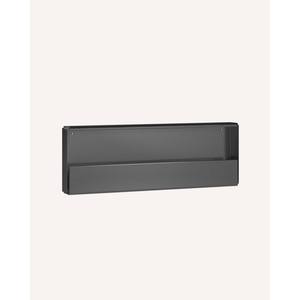 Scarpiera in alluminio Knut 100 cm, verniciata a polvere opaca, autoportante, per ingresso, camera da letto, elemento decorativo moderno e funzionale - Product Image 2