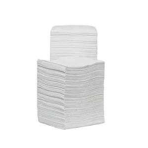 33*33cm Soft White 2 Ply Dinner Napkins in Bag 100% Virgin Wood Pulp for Party Restaurant Hotel <b>Wedding</b> - Product Image 2