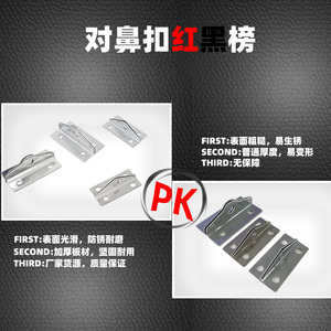 Cerradura de Doble Pestillo AW Anwang de Acero Inoxidable 304 para Puertas de Gabinetes y Cajas de Aluminio - Product Image 4