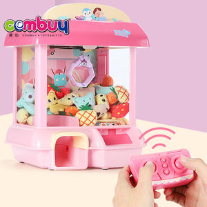 रिमोट कंट्रोल बिजली की रोशनी स्वयं लोड हो रहा बच्चों मिनी खिलौना पंजा गुड़िया मशीन - Product Image 2