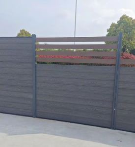 WPC Clôture Plastique Bois Composite Clôture Moderne Extérieur Jardin Intimité Wpc Cour Maison Composite Clôture Panneau - Product Image 5