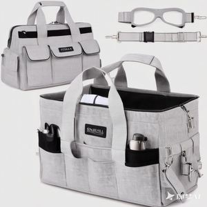 Free sample Garden <b>Tools</b> Organizer <b>Tote</b> Lawn Yard <b>Bag</b> Gardening <b>Tote</b> <b>Tool</b> <b>Bag</b> With 8 black - Product Image 2