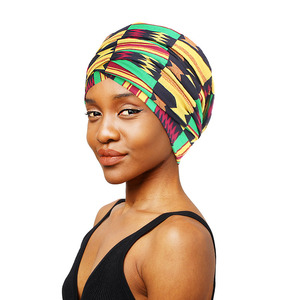 Pañuelos para la Cabeza con Estampado Africano, Pañuelo Largo para la Cabeza, Turbante Étnico, Moda Africana, Pañuelo para la Cabeza Aso Oke - Product Image 1