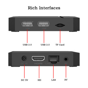 Allwinner ATV Mạng TV98bt Set-Top Box 4K Độ Phân Giải Quad Core Bộ Vi Xử Lý 2.4G/5G Wifi Cho Bluetooth Bằng Giọng Nói TV Box - Product Image 5