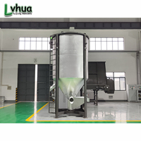 Lvhua acciaio inox verticale plastica granuli Mixer PP ABS PVC PET materia prima plastica Silo di miscelazione