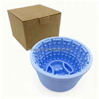 Pot à lécher pour chien en silicone, grand format, 32 oz (4 tasses), pour l'été, avec ventouse, pour toutes les races