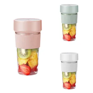 Multifunctional Usb Rechargeable Mini Orange Juice Mixer Cup Rechargeable Portable Electric Personal Small Bottle Blender Juicer