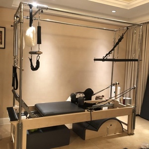 Equipo de Pilates Cadillac Reformer, Torre de Trapecio y Cama Elina de Madera para Club en Casa, Producto en Promoción - Product Image 3