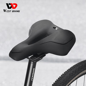 WEST BIKING – <span class=keywords><strong>selle</strong></span> <span class=keywords><strong>de</strong></span> vélo <span class=keywords><strong>de</strong></span> montagne en Silicone, haute élasticité, <span class=keywords><strong>amortisseur</strong></span> creux, <span class=keywords><strong>selle</strong></span> <span class=keywords><strong>de</strong></span> cyclisme confortable et souple - Product Image 6