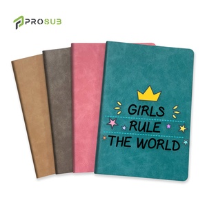 Prosub A5 thăng hoa khoảng trống Tạp Chí Nhật Ký chương trình nghị sự notepad cuadernos sublimables Tùy chỉnh màu PU da thăng hoa máy tính xách tay - Product Image 1