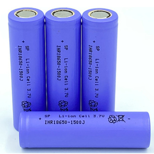18650 3.7V 1500 10C Rechargeable Sodium-Ion Cylindrical Lithium Ion Batteries High Rate Cell for Electric Scooter Bike One Is