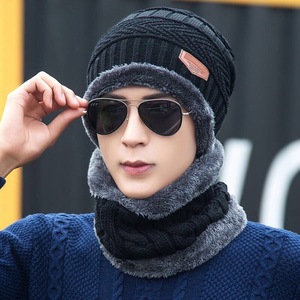 Gorro <span class=keywords><strong>de</strong></span> ciclismo cálido para <span class=keywords><strong>hombre</strong></span>, <span class=keywords><strong>orejeras</strong></span> gruesas <span class=keywords><strong>de</strong></span> punto, gorro <span class=keywords><strong>de</strong></span> calle para exteriores, clima frío, Invierno - Product Image 3