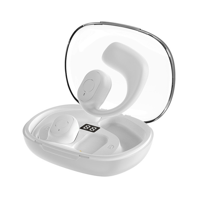 Wireless Sports Headphone Open Wearable Stereo Earbuds OWS Conduction Earphone Digital Display JL Active Noise Cancellation IPX4