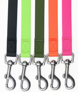 Nueva llegada de lujo PVC perro <span class=keywords><strong>Collar</strong></span> Correa colorida mascota impermeable Macaron correas perro <span class=keywords><strong>Collar</strong></span> y correa conjunto - Product Image 4