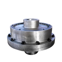 Coupleur d'arbre à chaîne à rouleaux rigides rainurés en acier OEM