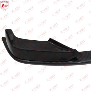 Lèvre avant en fibre de carbone Z-ART pour BMW F06 F12 F13, spoiler avant en fibre de carbone pour BMW Série 6, mentonnière avant en fibre de carbone 2012-2018 - Product Image 4