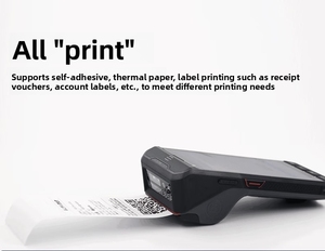 Đa chức năng tích hợp thiết bị đầu cuối dữ liệu <span class=keywords><strong>Collector</strong></span> <span class=keywords><strong>PDA</strong></span> cầm tay dính in ấn cho lưu trữ hậu cần hàng tồn kho nhận Linux - Product Image 2