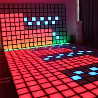 Juego Interactivo 'El Suelo es Lava', Juego Activo de Piso, Baldosas LED de 30x30, Sensor de Presión SDK