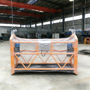 Plateforme suspendue de nettoyage de bâtiments de type élévateur, panier suspendu de construction, machine de levage, poste de travail suspendu - Product Image 3