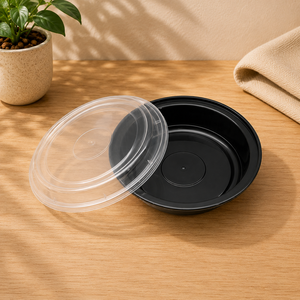 Contenants alimentaires jetables en plastique PP avec couvercles, boîtes de préparation de repas pour plats à emporter, déjeuners, collations et usage en cuisine - Product Image 6