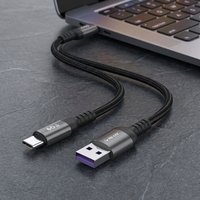 Kabel Data USB-C ke USB-C IMC07 Pengisian Cepat 60W 120W untuk Ponsel, Pengisian Daya Tinggi 1.2M