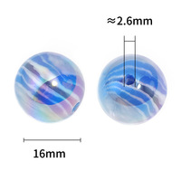 Perles en vrac en acrylique Lucite Duolang Rock Layer pour la fabrication artisanale de chaînes de téléphone portable, bracelets et accessoires de bijoux