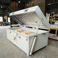 Presse à membrane sous vide automatique pour le thermoformage de bassins de lavage en feuilles de surface solide en acrylique épais Corian, pour le travail du bois CNC