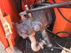 Mini-pelle Hitachi ZX70 d'occasion avec pouce hydraulique Excavatrice Hitachi ZX35 ZX55 ZX50U ZX60 ZX70 Zaxis 50 - Product Image 6