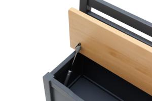 Children's Bench 2-In-1 Seating Rectangle Ottoman <b>Storage</b> Bench <b>Toy</b> Organizer Kids' <b>Furniture</b> - Product Image 6