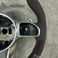 Volant de course personnalisé en cuir et fibre de carbone à 3 branches pour Mercedes Benz a C E S G CLS W177 W205 W213 W222 W464 W257