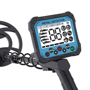 Detector de Metales para Adultos, Plástico Negro, Bobina de Búsqueda de 30 cm con Pantalla LCD, Resistente al Agua, Buscador de Oro y Plata - Product Image 2