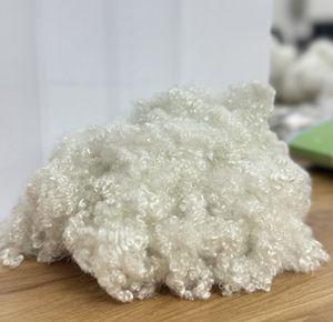 เส้นใยโพลีเอสเตอร์รีไซเคิลแบบกลวงเคลือบซิลิโคน HCS 7D ขนาด 51 มม. สำหรับการส่งออกและการผลิตในประเทศ พร้อมส่งออก - Product Image 3