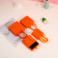 Boîte de rangement portable carrée RINHOO pour bijoux, emballage personnalisé avec logo pour bagues, colliers, boucles d'oreilles, cadeau de voyage