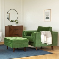 Fauteuil de loisirs moderne modulaire en tissu, polyvalent pour salle à manger, chambre, hôtel, école, hôpital, appartement, salle de sport, maison, bureau, pouf, tabouret, canapé